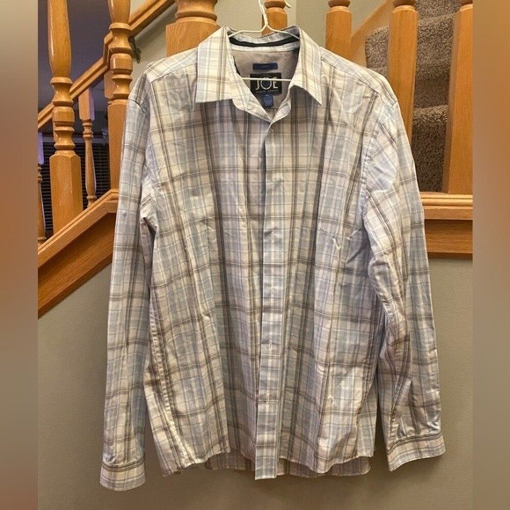 Joseph Abboud JOE Just One‎ Earth Men's Buttoned Shirt Slim Fit XLarge